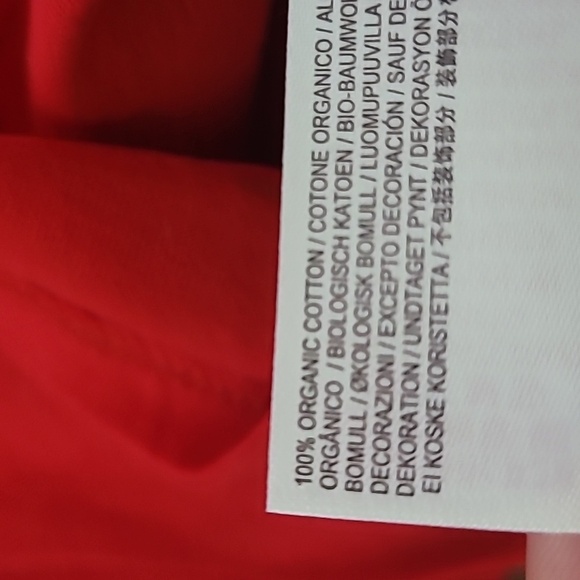 NWT Disney Mouseketeer Short Sleeve Tee Top Red Cotton 9-12m - Picture 5 of 5